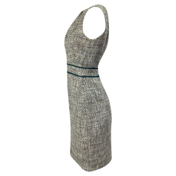 Pre Loved Jason Wu Vintage Sheath Dress Tweed Women gray Midi - Picture 7 of 8